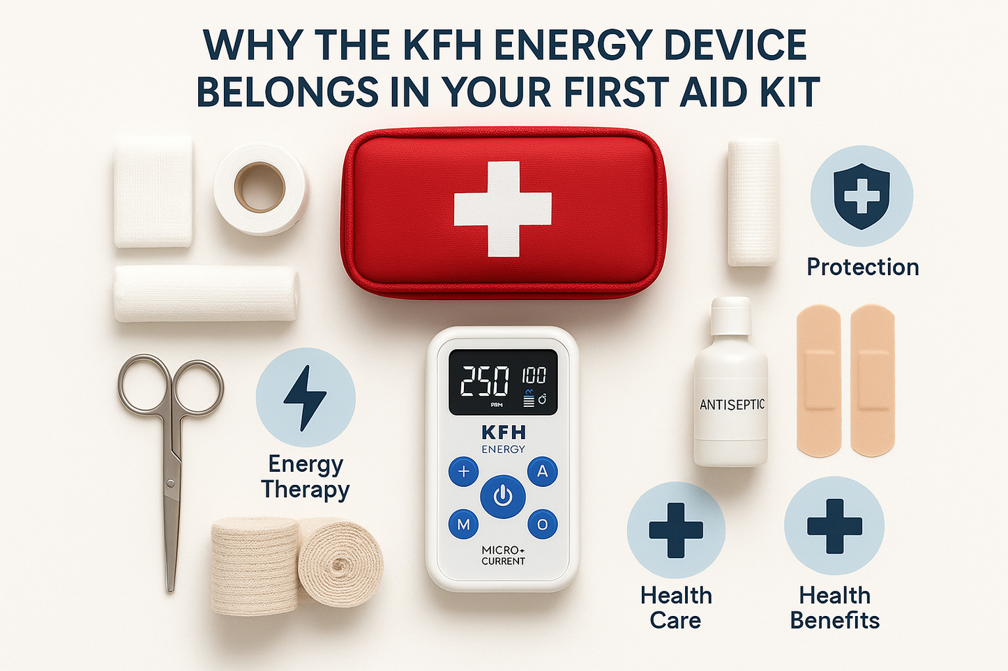 Add a Microcurrent therapy device to your First Aid Kit